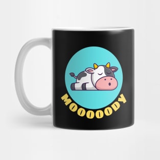 Moody Cow | Cow Pun Mug